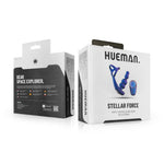 Plug anal vibrant Hueman Stellar Force cu inel pilot 10 cm