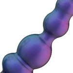 Plug anal vibrant Hueman Stellar Force cu inel pilot 10 cm