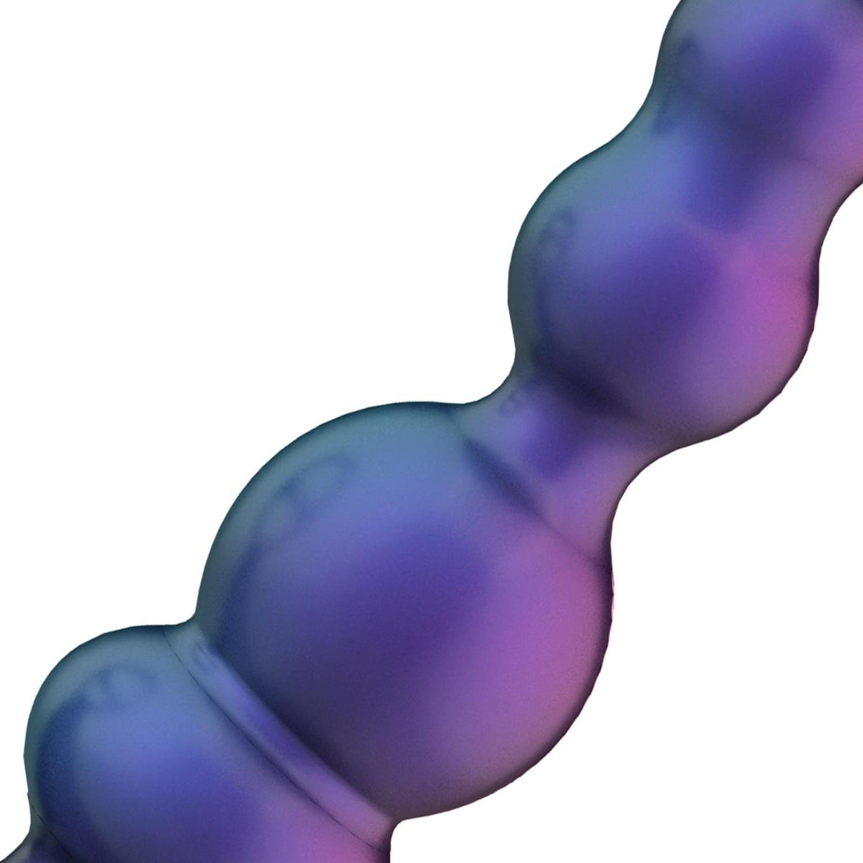 Plug anal vibrant Hueman Stellar Force cu inel pilot 10 cm