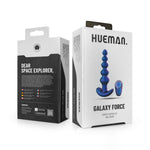 Plug anal vibrant Hueman Galaxy Force cu telecomandă