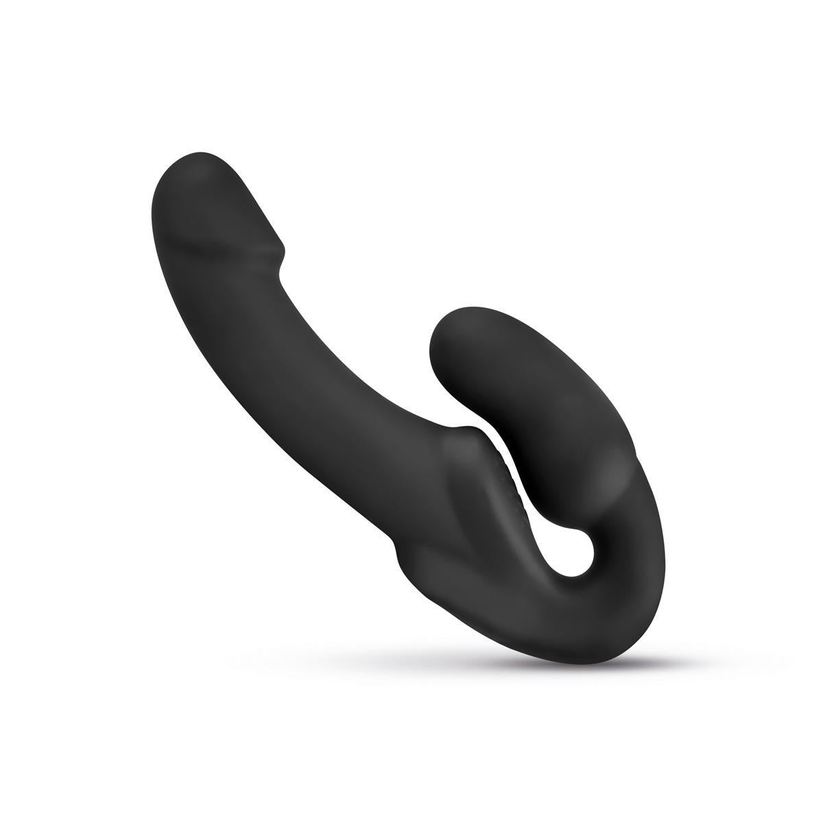 Curea autoadezivă Morgan No Parts din silicon, 22 cm, neagră