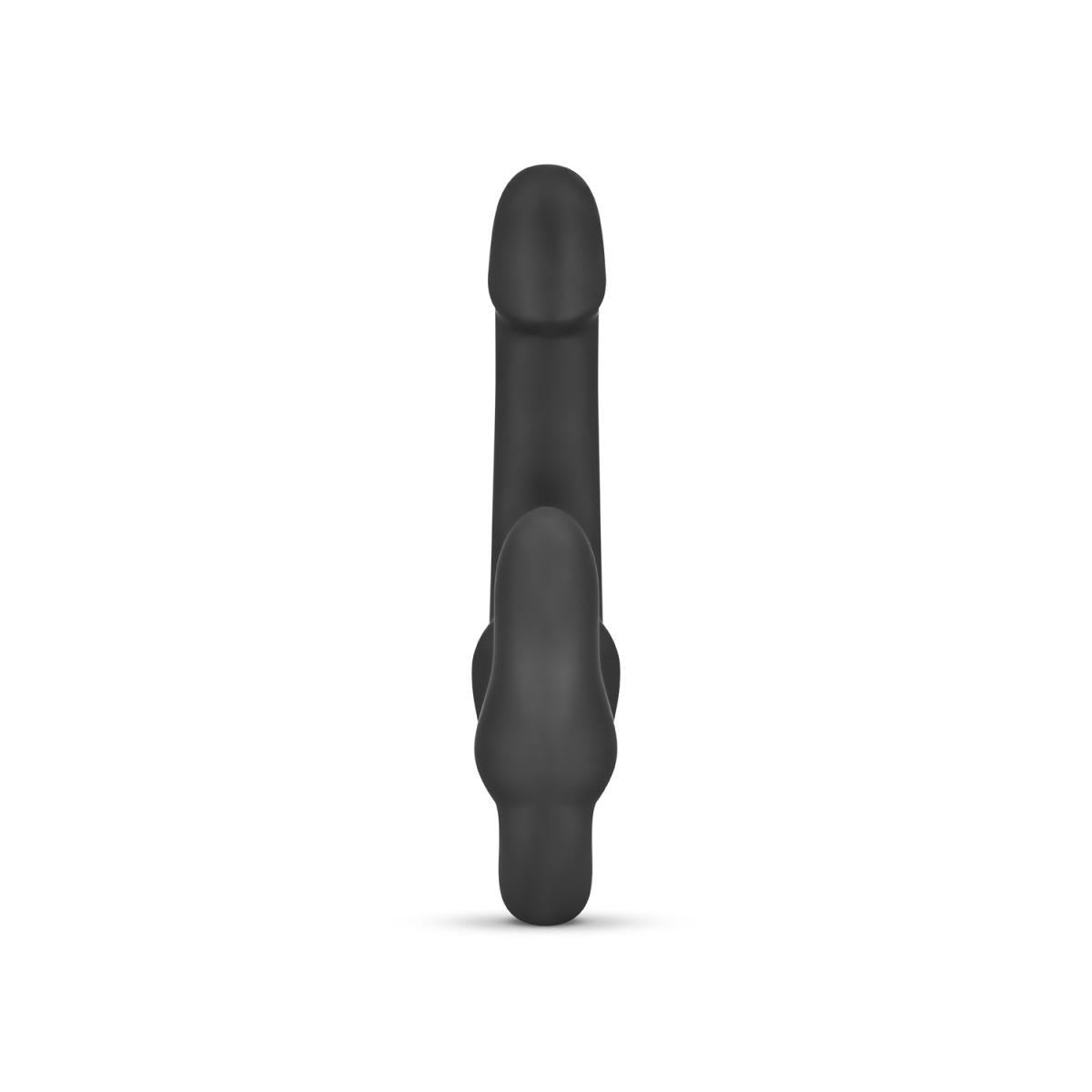Curea autoadezivă Morgan No Parts din silicon, 22 cm, neagră