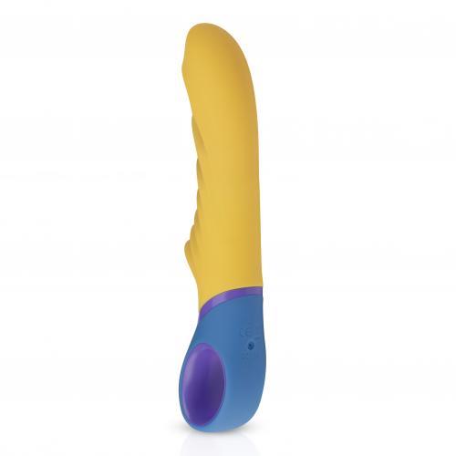 Vibrator PMV20 Tone pentru punctul G, multicolor, USB, 23 cm
