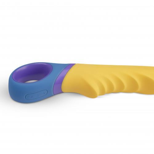 Vibrator PMV20 Tone pentru punctul G, multicolor, USB, 23 cm