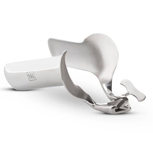 Speculum vaginal Collins Sinner Gear, oțel inoxidabil, argintiu, 16 cm