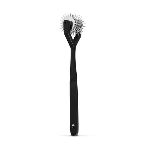 Roată Sinner Gear Wartenberg cu 5 roți din oțel inoxidabil, neagră
