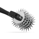 Roată Sinner Gear Wartenberg cu 5 roți din oțel inoxidabil, neagră