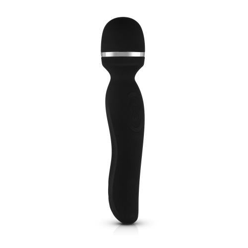 Vibrator USB Sway Vibes Nr. 4 din silicon negru, 20 cm