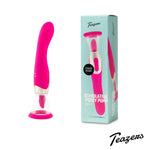 Pompă vibratoare Teazers roz cu USB pentru punct G