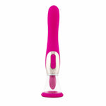 Pompă vibratoare Teazers roz cu USB pentru punct G