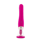Pompă vibratoare Teazers roz cu USB pentru punct G