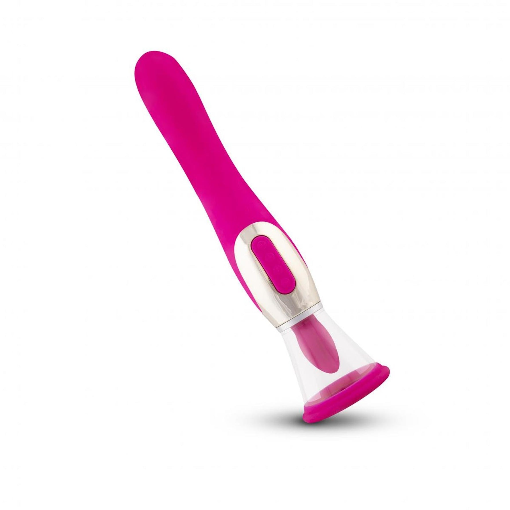 Pompă vibratoare Teazers roz cu USB pentru punct G