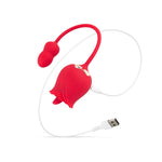Teazers Rose USB Vibrating Clitorial Stimulator 7 moduri