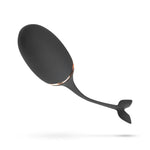 Ou vibrant din silicon Teazers cu telecomandă, negru