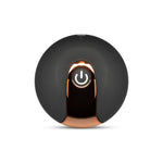 Ou vibrant din silicon Teazers cu telecomandă, negru