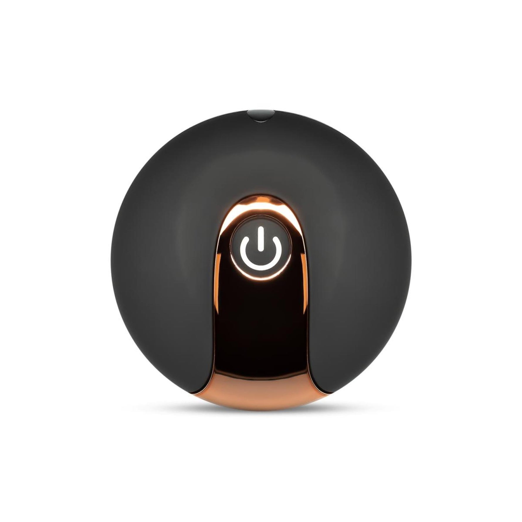 Ou vibrant din silicon Teazers cu telecomandă, negru