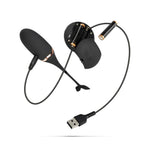Ou vibrant din silicon Teazers cu telecomandă, negru
