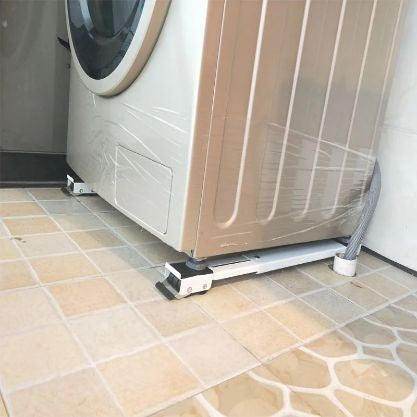 Set Suport Reglabil cu Roti pentru Mutat Mobila, Flippy, Dimensiune Reglabila, Greutate Maxima 330kg, Benzi