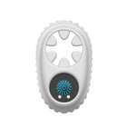 Masturbator vaginal vibrant drăguț seria B, alb, USB, impermeabil