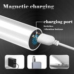 Masturbator vaginal vibrant drăguț seria B, alb, USB, impermeabil