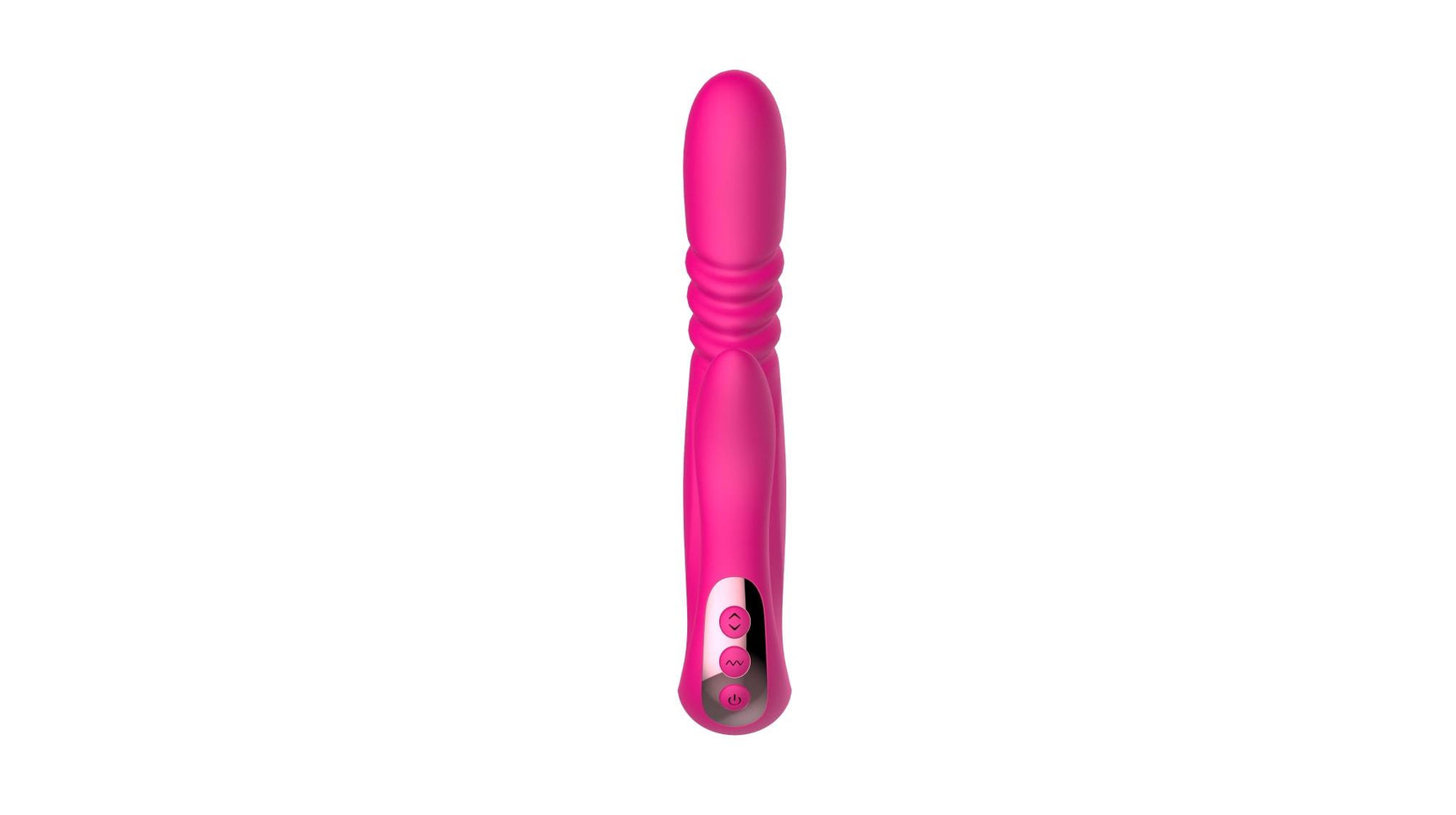Vibrator USB Thrust pentru punctul G, seria B, roșu și drăguț