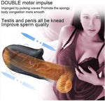 Masturbator vibrant reglabil drăguț din seria B, impermeabil