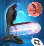 Inel vibrant pentru penis din silicon seria B drăguț