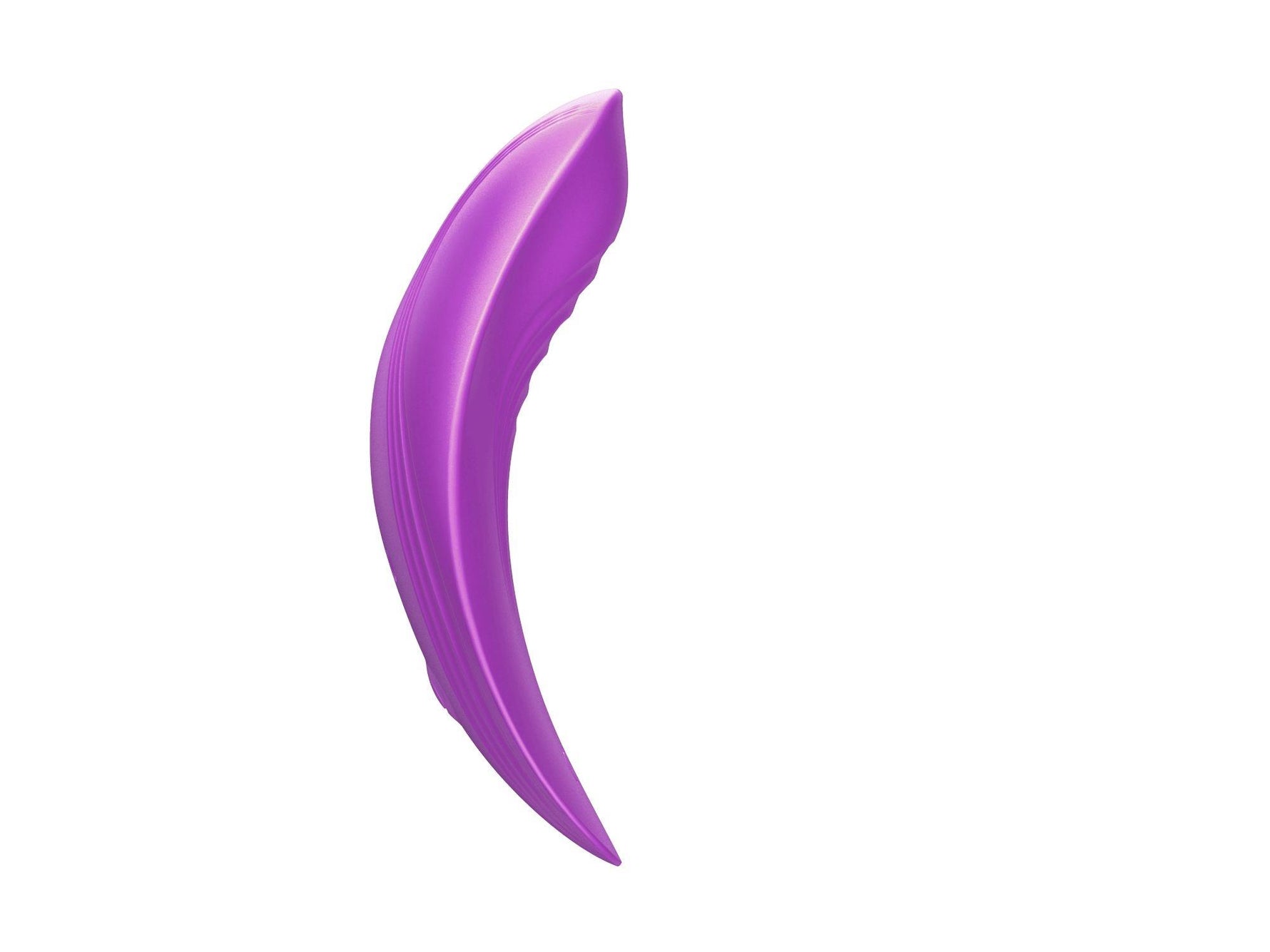 Vibrator mini din silicon USB violet drăguț seria B
