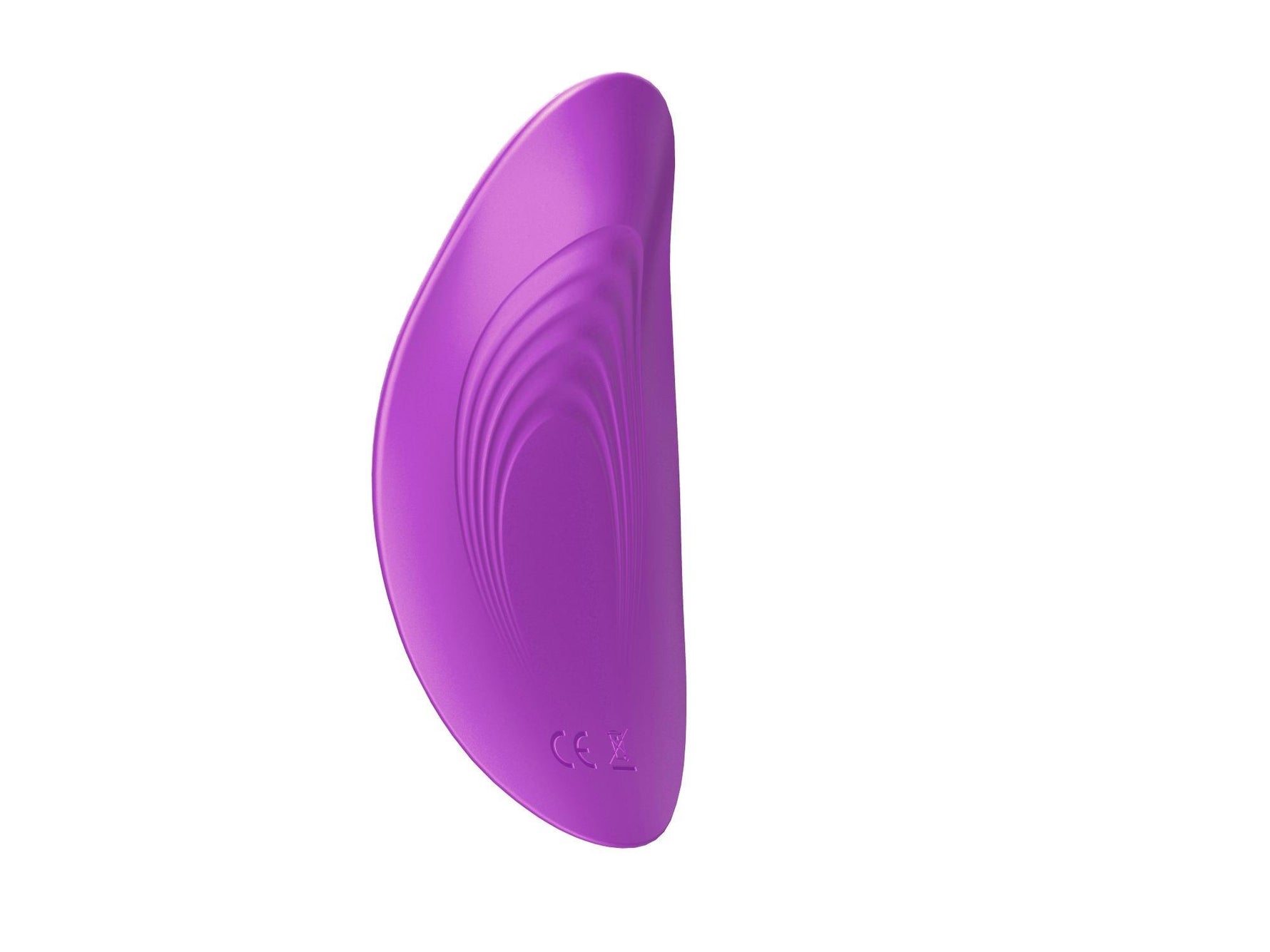 Vibrator mini din silicon USB violet drăguț seria B