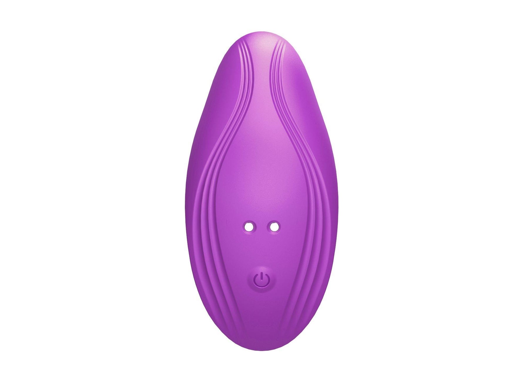 Vibrator mini din silicon USB violet drăguț seria B