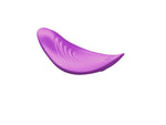 Vibrator mini din silicon USB violet drăguț seria B