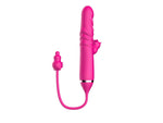 Vibrator cu triplă stimulare, seria B, drăguț, pentru lingerea vibratoarelor, Thrust