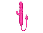 Vibrator cu triplă stimulare, seria B, drăguț, pentru lingerea vibratoarelor, Thrust