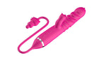 Vibrator cu triplă stimulare, seria B, drăguț, pentru lingerea vibratoarelor, Thrust
