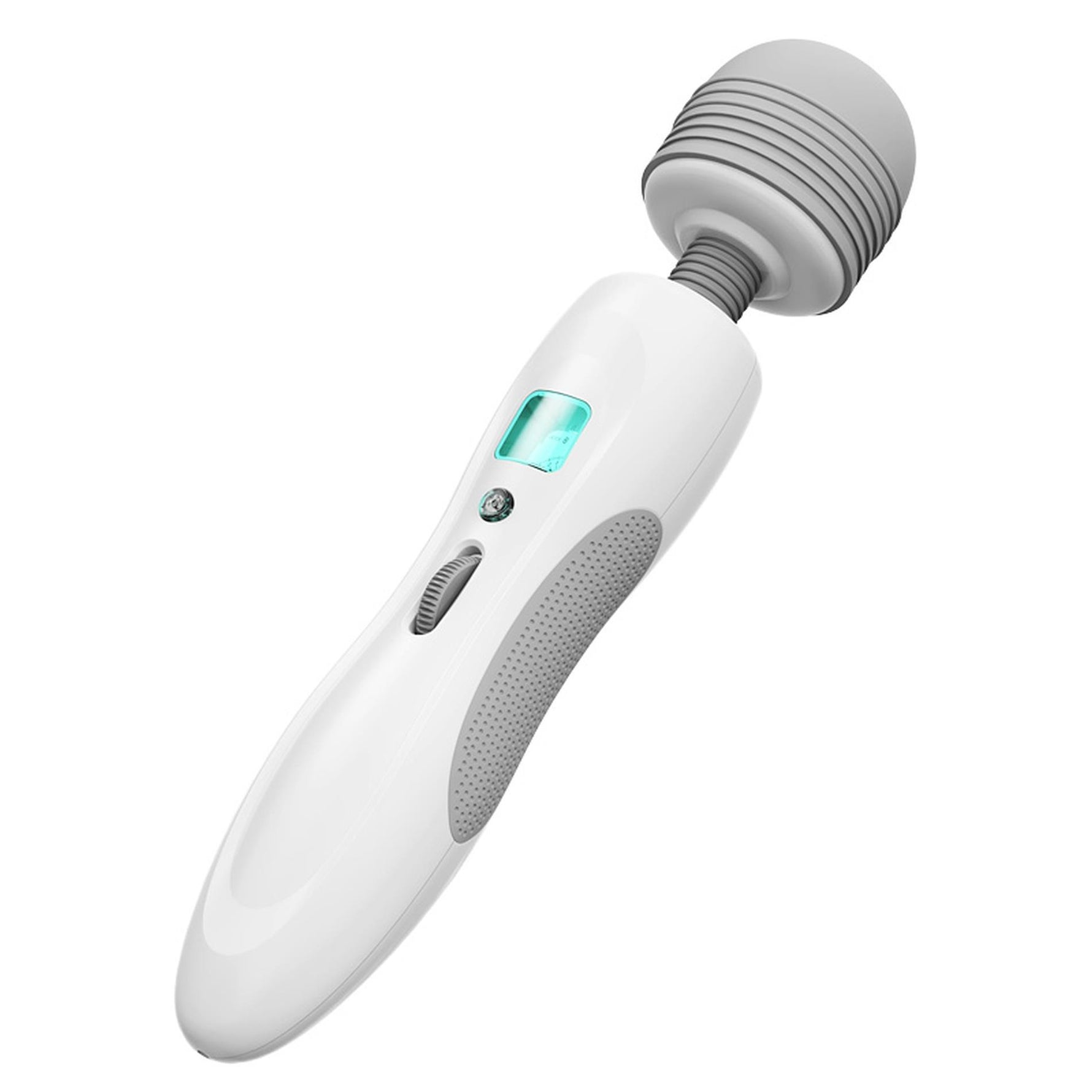 Masaj cu LED-uri din silicon, alb, USB, impermeabil, seria B, drăguț, alb