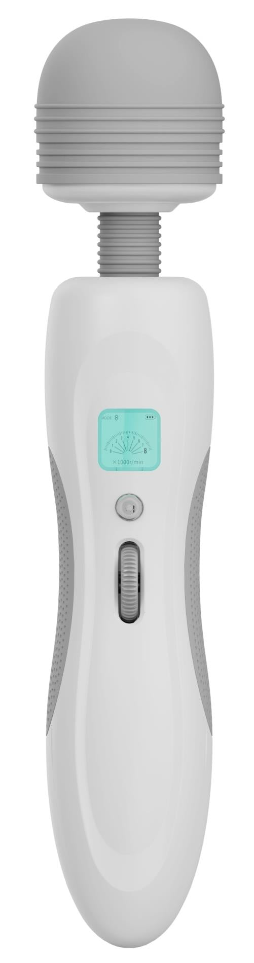 Masaj cu LED-uri din silicon, alb, USB, impermeabil, seria B, drăguț, alb
