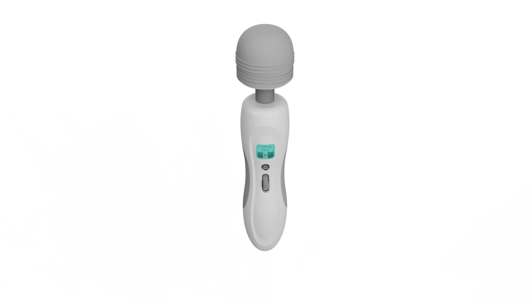 Masaj cu LED-uri din silicon, alb, USB, impermeabil, seria B, drăguț, alb