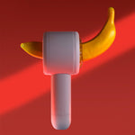 Masturbator vibrant cu piston seria B, drăguț, de 20 cm