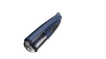 Masturbator masculin vibrant cu USB, seria B, albastru, drăguț, cu împingere rotativă