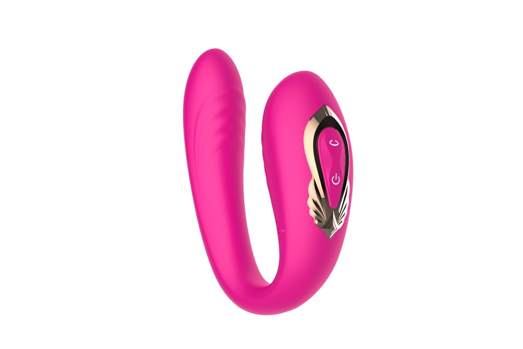 Vibrator dublu rotativ din silicon, drăguț, purtabil, seria B