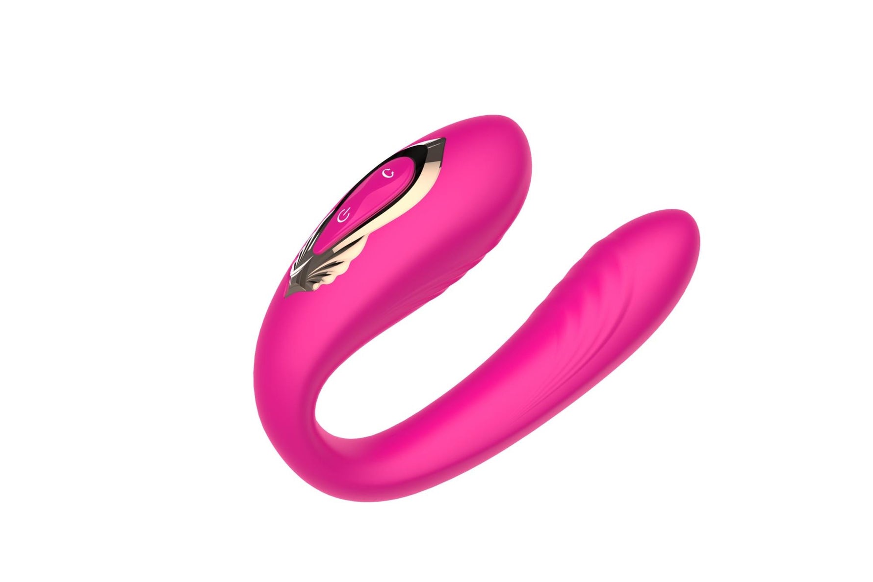 Vibrator dublu rotativ din silicon, drăguț, purtabil, seria B