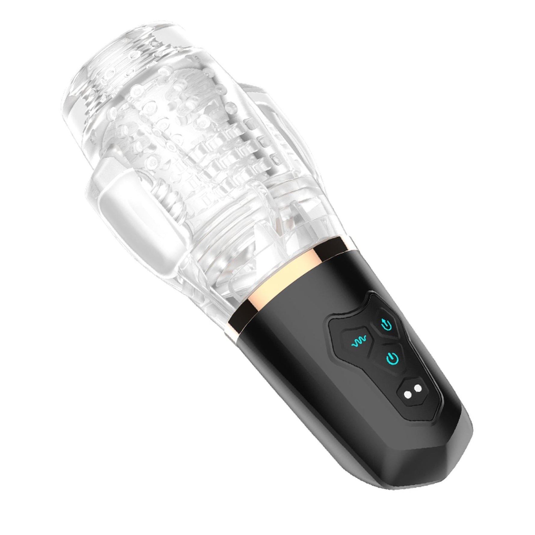 Masturbator vibrant USB drăguț din seria B, cu aspirare rapidă