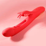 Vibrator fluture cu două mânere
