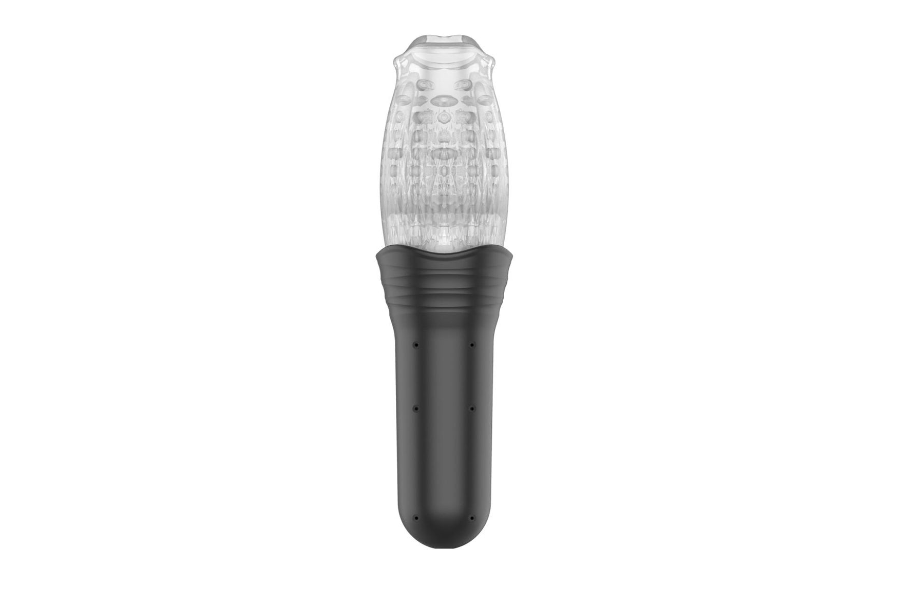 Masturbator rotativ cu vibrații și piston