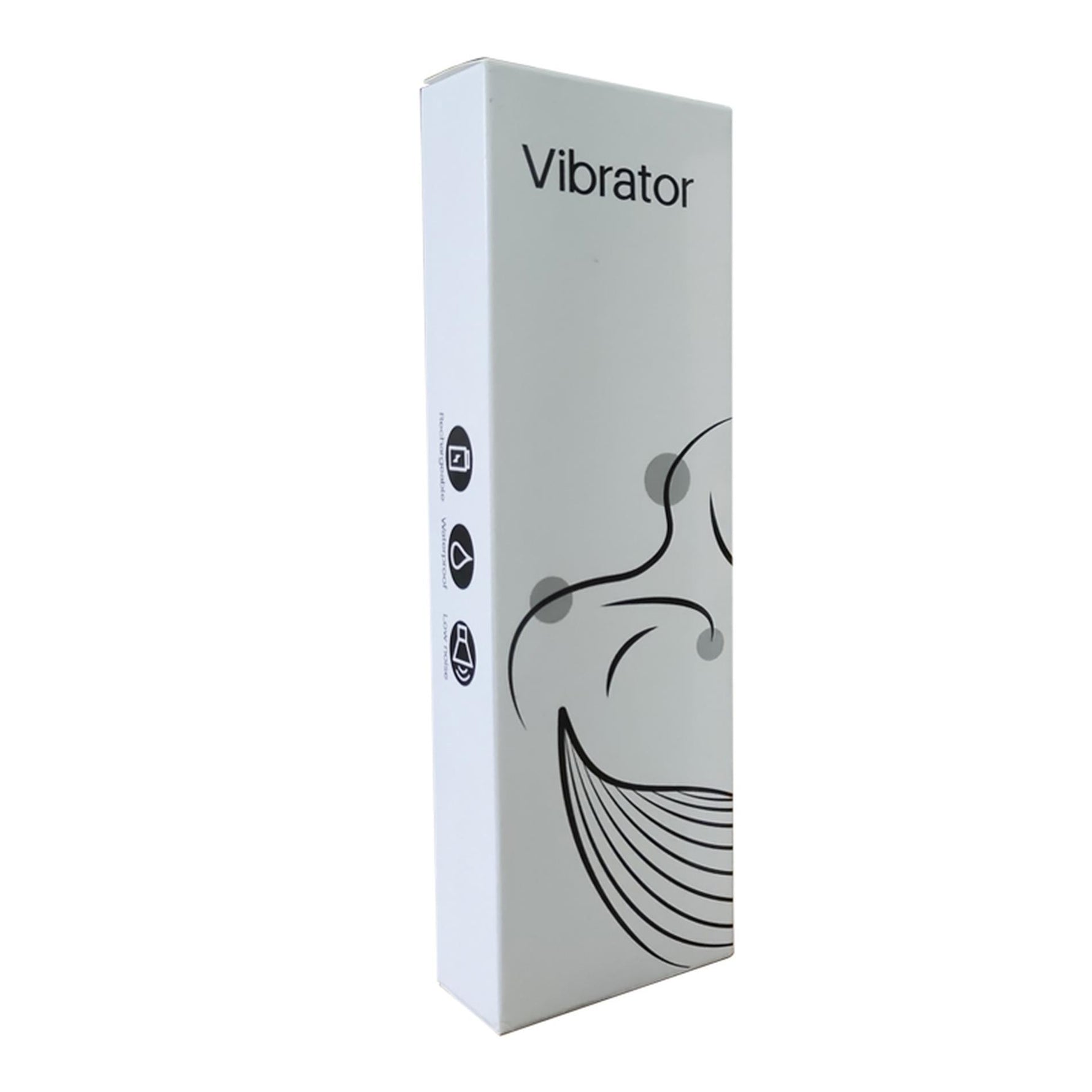 Vibrator pentru punctul G, din silicon, impermeabil, seria B, drăguț,