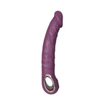 Vibrator realist violet, impermeabil, USB, seria B, drăguț, din seria B