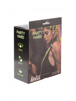 Zgardă reglabilă Party Hard Wild Lola Games Negru Roșu 53 8 cm