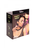 Zgarda reglabilă Party Hard Cabaret Lola Games Negru 55 cm