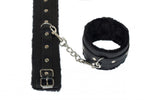 Cătușe pentru glezne Party Hard Eternity, negre, 29 cm