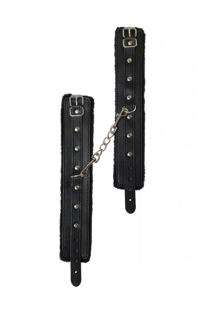 Cătușe pentru glezne Party Hard Eternity, negre, 29 cm